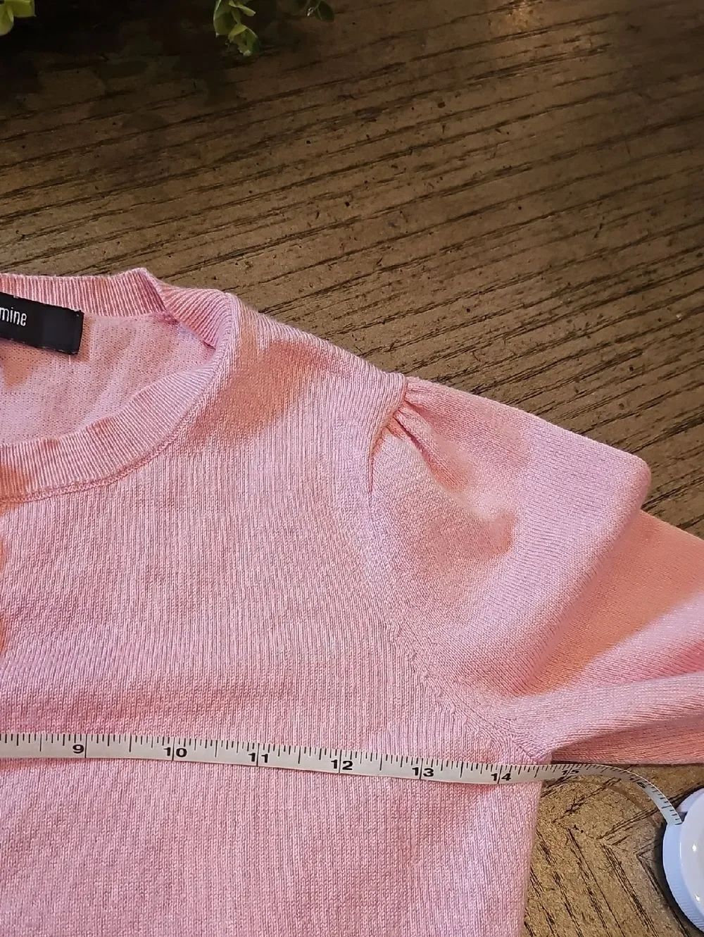 Pink Button Cardigan Size 7/8 - Picture 4 of 9